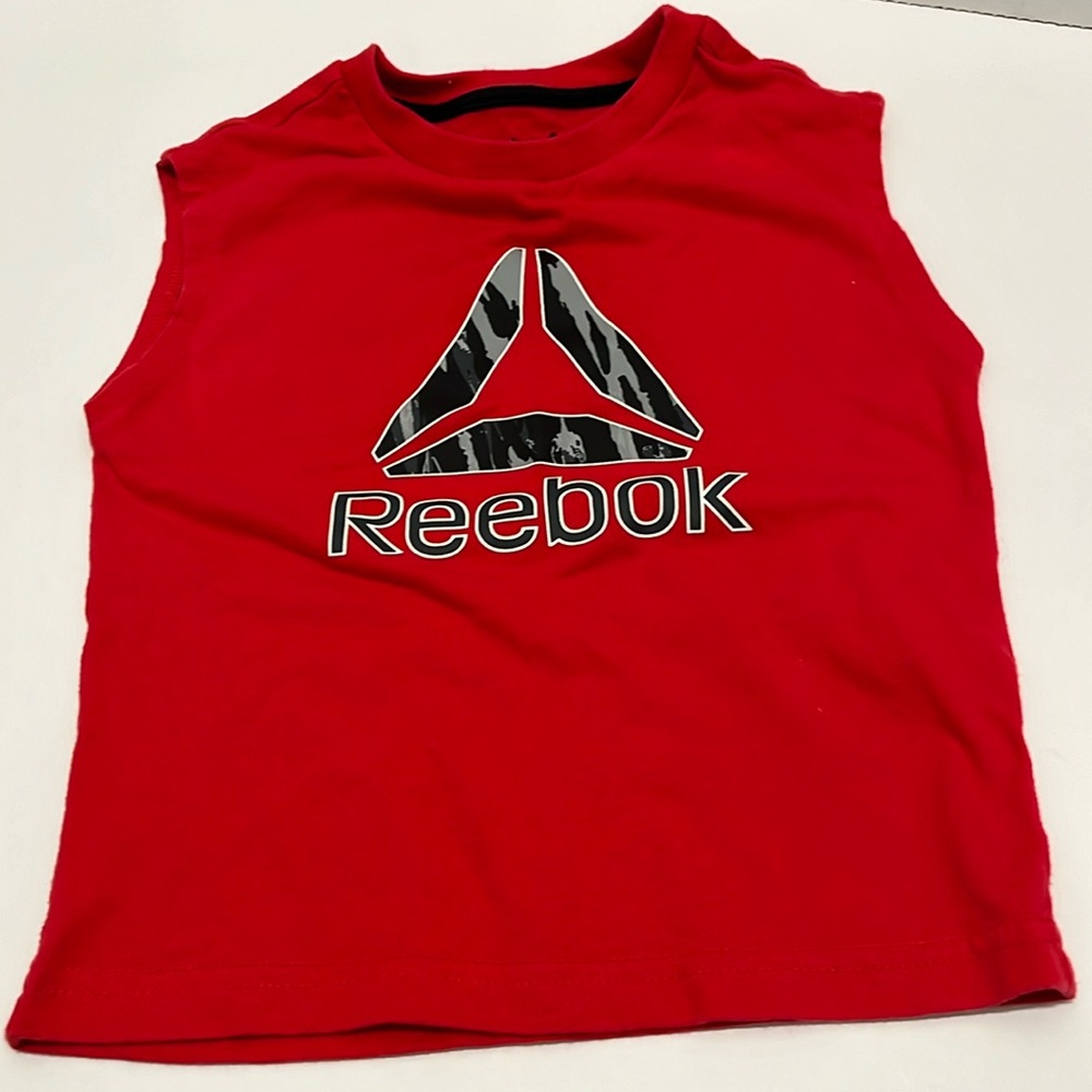 Boys red Reebok sleeveless top size 2T